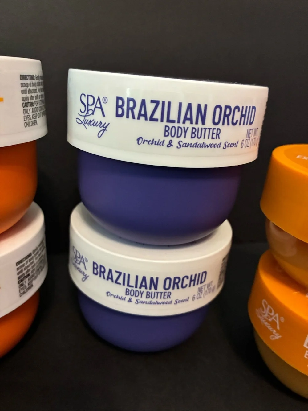 SPA Luxury Brazilian Body Butter & Body Scrubs Collection bundle